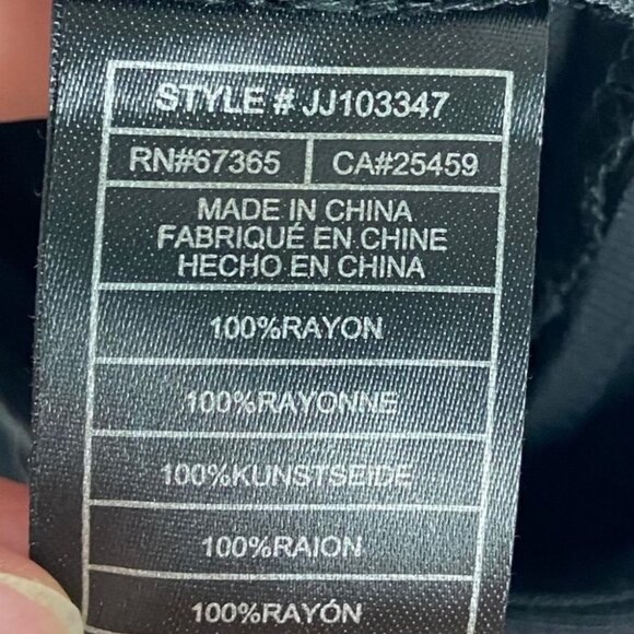 Jack BB Dakota Mic Drop Flutter Leg Jumpsuit Black New Tags Womens Size 2‎ NWT - Picture 9 of 12